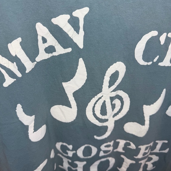 Maverick City Gospel Choir Graphic T Shirt Large Sage Green - Picture 3 of 4